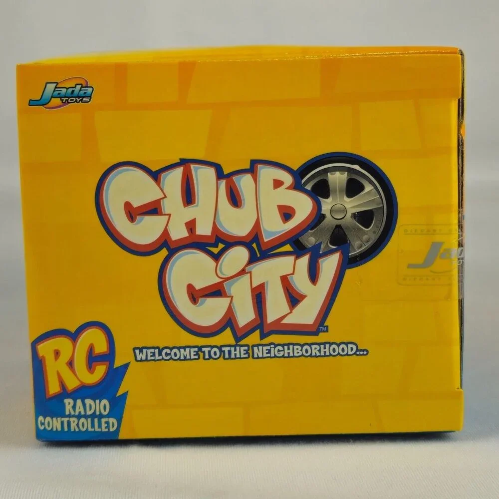 Chub City - RC Radio Control Car / Hummer H2 - Yellow by Jada Toys -90398 (K202)